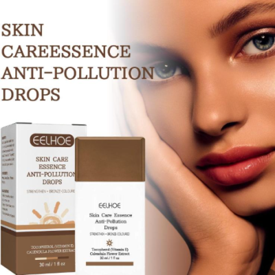 Summer beach self-tanning bronze skin care cream for moisturizing and firming skin with natural glow