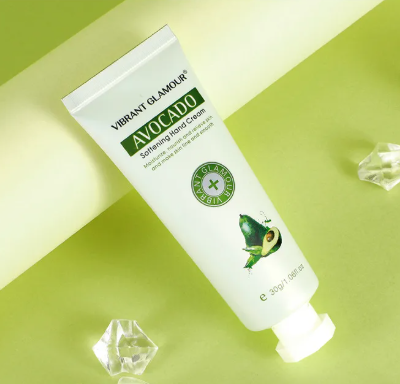 VIBRANT avocado hand cream for deep moisturizing, nourishing, and repairing dry hands