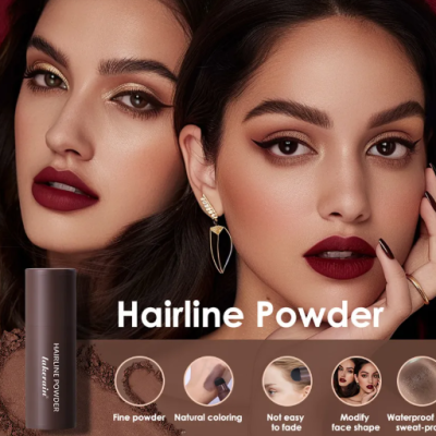 Hairline powder forehead shadow decoration shading powder for natural hairline coverage and forehead contour
