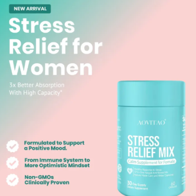 Women stress relief and relaxation supplement