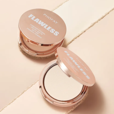 Oil control pressed face powder