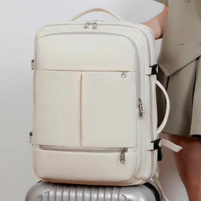 Multi-pocket laptop backpack