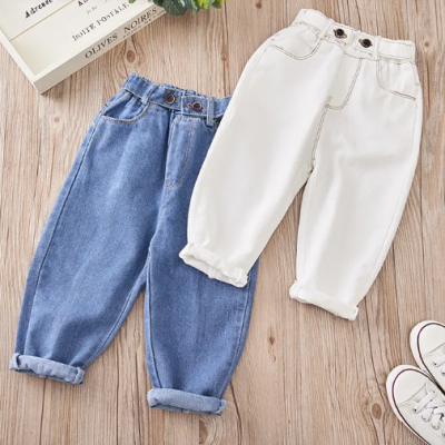 Comfortable kids Harlan jeans with elastic waist