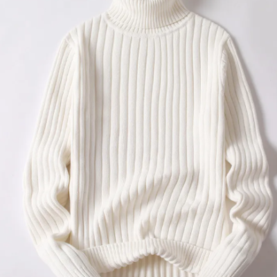 Men solid color knitted base clothing top