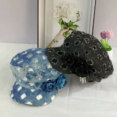 Fashion flat top octagonal cap