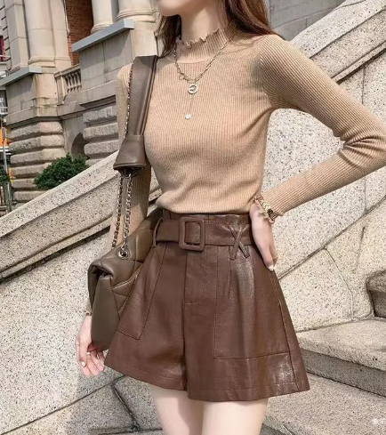 party wear leather pants