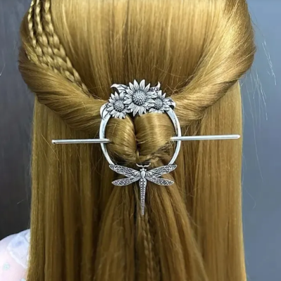 Fashion Viking style hair