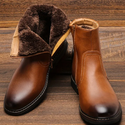 leather Boots Men