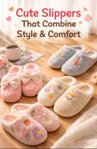 Cute slippers