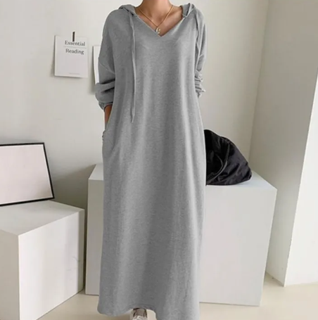 Fashion shirtdress sweater dress women soft knitted elegant casual winter outfit with relaxed fit