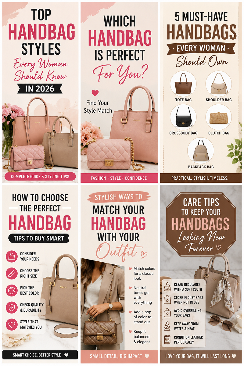 Handbag styling guide and tips Handbag styling guide and tips