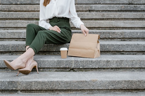 High waist pants for office