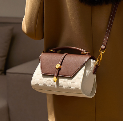 remium genuine leather crossbody handbag
