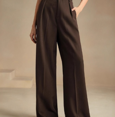Women's elegant high-waist slimming commuter pants
