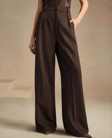 Women's elegant high-waist slimming commuter pants
