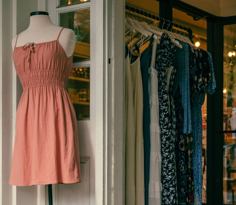Stylish clothing display