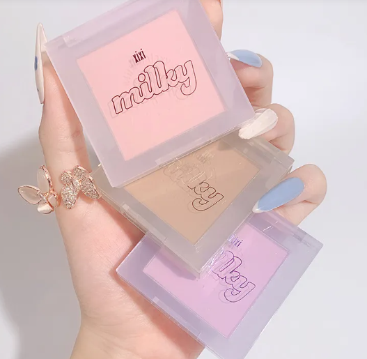 Milk Galaxy Soft Mist Blush Monochrome Blush Palette with silky matte finish